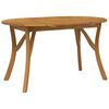 vidaXL Mesa de jardim 150x90x75 cm madeira de ac&aacute;cia maci&ccedil;a