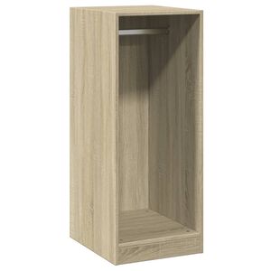 vidaXL Roupeiro 48x41x102 cm derivados de madeira carvalho sonoma