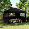 vidaXL Tenda de Festa Preto 279 x 410 x 315 cm Tecido Oxford