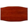 vidaXL Mesa de centro cl&aacute;ssica 90x50x40 cm mogno maci&ccedil;o castanho
