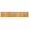 vidaXL Tapete retangular 100x500 cm bambu cor natural