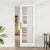 vidaXL Porta Deslizante ORKDAL Branco 73,5 x 211 cm