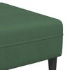 vidaXL Sof&aacute; Verde Escuro 250 x 188 x 76 cm Tecido de Veludo Cotele