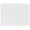 vidaXL Cortina de Renda com cortinas Branco 245 x 500 cm Poli&eacute;ster