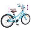 vidaXL Bicicleta Infantil 18 Polegadas para 5-7 anos de idade