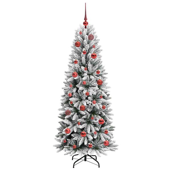 vidaXL &Aacute;rvore de Natal Artificial com 150 LEDs Branco 150 cm