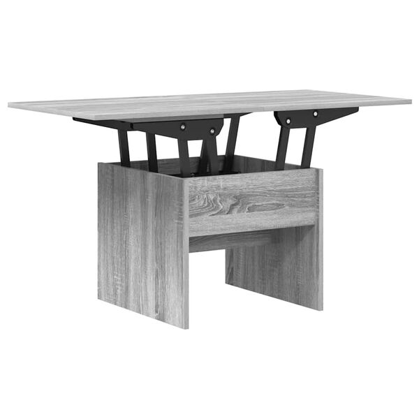 vidaXL Mesa de centro Cinza Sonoma 55 x 54,5 x 45 cm