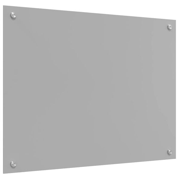 vidaXL Proteção de Cozinha Cinzento-claro 80 x 60 x 0,6 cm