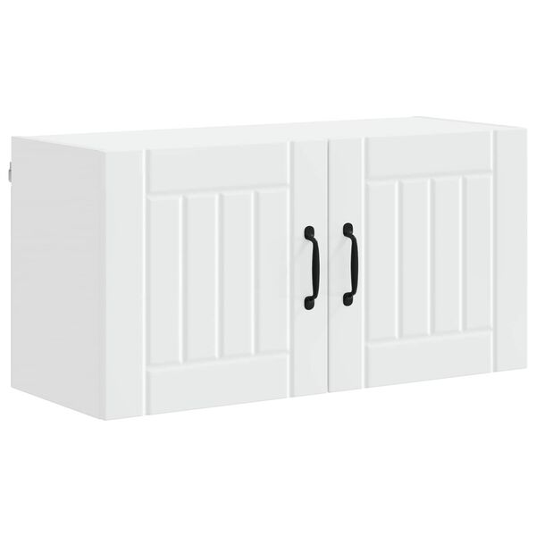 vidaXL Arm&aacute;rio de Cozinha Lucca Branco 80 x 31 x 40 cm