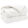 vidaXL Edred&atilde;o FULDA 200 x 240 cm 4 esta&ccedil;&otilde;es 210 GSM Branco