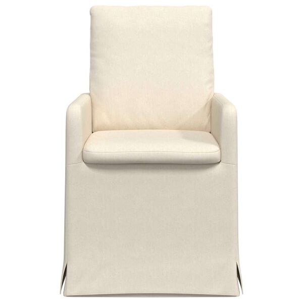 vidaXL Cadeiras de Jantar 2 pcs Bege 57 x 67 x 98 cm Linho