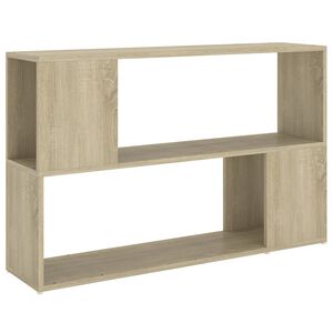 vidaXL Estante 100x24x63 cm derivados de madeira cor carvalho sonoma