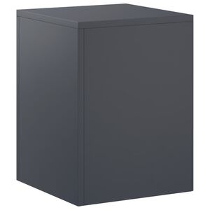 vidaXL Suporte para Plantas Antracite 30 x 30 x 40 cm A&ccedil;o inoxid&aacute;vel