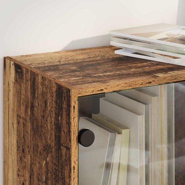 vidaXL Buff&ecirc; Madeira Antiga 68 x 37 x 142 cm Madeira processada