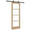 vidaXL Porta Deslizante Natural 73,5 x 198,5 cm