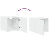 vidaXL Armário de parede 40x42,5x40 cm derivados de madeira branco
