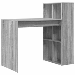 vidaXL Mesa Cinza Sonoma Derivados de Madeira 108 x 55 x 103.5 cm