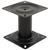 vidaXL Pedestal para assento de barco 18 cm a&ccedil;o preto