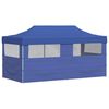 vidaXL Tenda de Festa Azul 291 x 580 x 315 cm Tecido Oxford