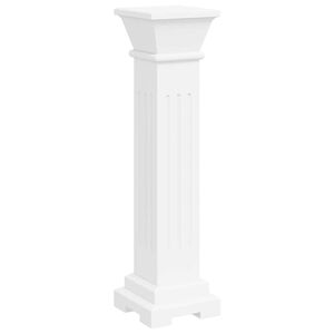 Coluna cl&aacute;ssica quadrada / suporte para plantas MDF