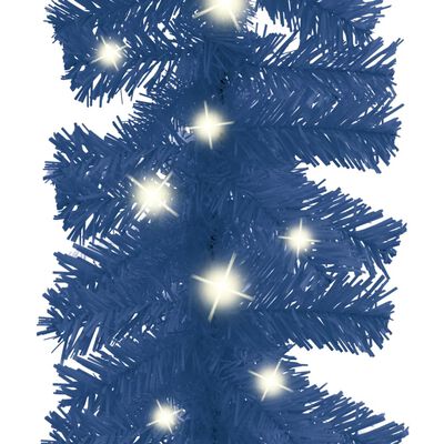 vidaXL Grinalda de Natal com luzes LED 20 m azul