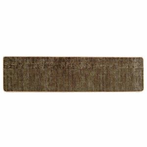 vidaXL Passadeira MARSA Verde Floresta 80 x 300 cm Poli&eacute;ster e PVC