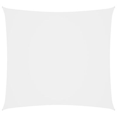 vidaXL Para-sol estilo vela tecido oxford quadrado 2,5x2,5m branco