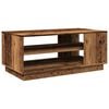 vidaXL Mesa de centro 102x55x43 cm derivados de madeira madeira velha