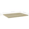 vidaXL Prateleiras estante 8pcs 40x30x1,5cm contraplacado cor carvalho