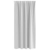 vidaXL Cortinas Blackout com Argolas 2 pcs Cinzento-claro 175 x 140 cm
