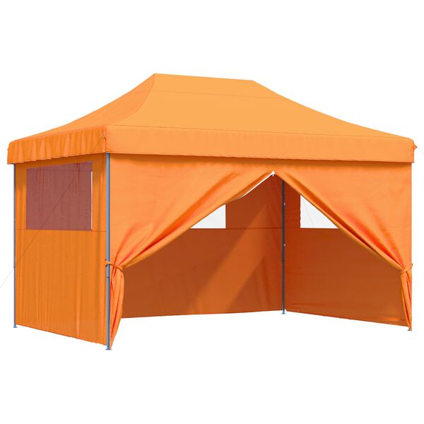 vidaXL Tenda de Festa Laranja 279 x 410 x 315 cm Tecido Oxford