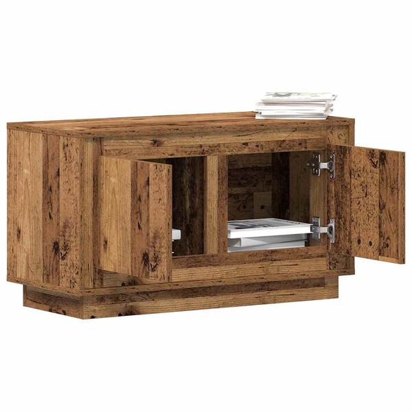 vidaXL Gabinete para TV Madeira antiga 80 x 35 x 45 cm