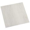 vidaXL Pranchas de Piso Autoadesivo Bege Claro 30,5 x 30,5 cm 20 unid.