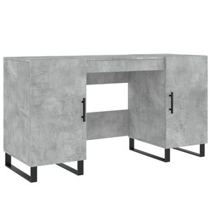vidaXL Secret&aacute;ria 140x50x75 cm derivados de madeira cinza cimento