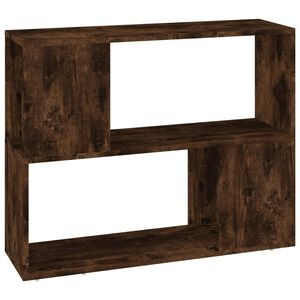 vidaXL Estante/divis&oacute;ria 80x24x63 cm carvalho fumado