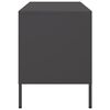 vidaXL M&oacute;veis de TV 2 pcs 68x39x50,5 cm a&ccedil;o preto