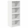 vidaXL Arm&aacute;rio suspenso Branco 40 x 29,5 x 100 cm Derivados de Madeira