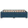 vidaXL Estrutura de cama 140x200 cm veludo azul