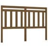 vidaXL Cabeceira de cama 166x4x100 cm pinho maci&ccedil;o castanho mel
