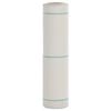 vidaXL Tela para ervas daninhas 0,5x200 m PP branco