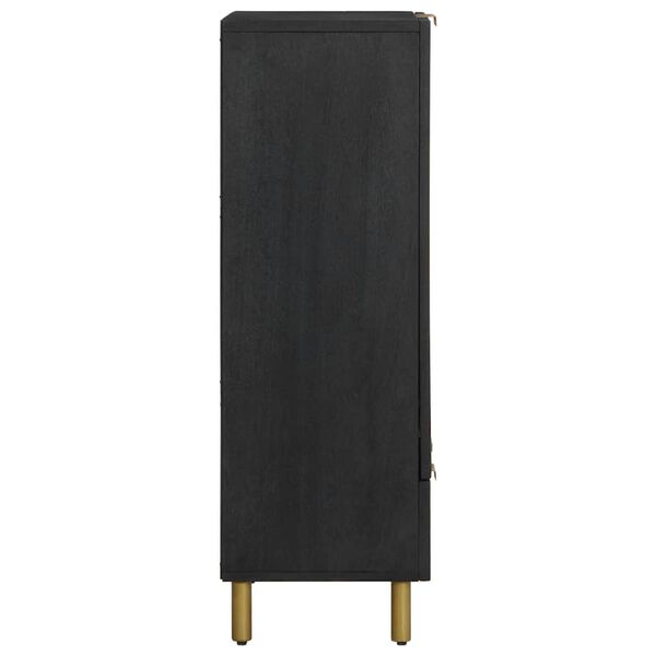 vidaXL M&oacute;vel alto 60x33x100 cm derivados de madeira preto