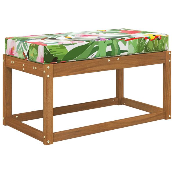 vidaXL Almofada de Assento Externa colorido 80 x 40 x 8 cm