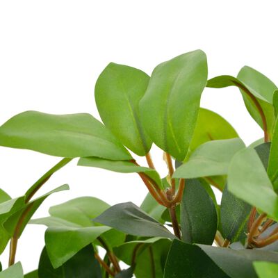 vidaXL Planta loureiro artificial com vaso 40 cm verde
