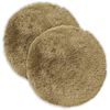 vidaXL Almofada HEERLEN 6 unid. Cinzento-claro Fleece PV