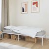 vidaXL Estrutura de cama 80x200 cm metal branco