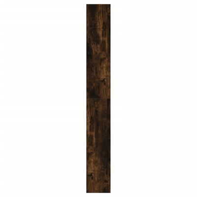 vidaXL Sapateira 60x21x163,5 cm derivados de madeira carvalho fumado