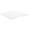 vidaXL Protetor de mesa 90x90 cm 1,6 mm PVC mate