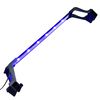 vidaXL L&acirc;mpada de aqu&aacute;rio LED com bra&ccedil;adeiras 55-70 cm azul e branco