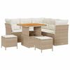 vidaXL Conjunto de Sof&aacute; de Jardim 8 unid. 5-N&uacute;mero de lugares
