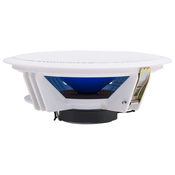 vidaXL Coluna de encastrar no teto/parede com tweeter 180 W